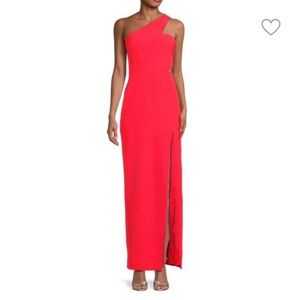 Aidan Mattox - NWT One Shoulder Slit Maxi Dress